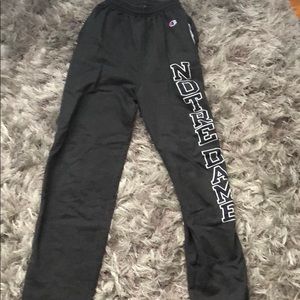 Champion Notre Dame sweatpants